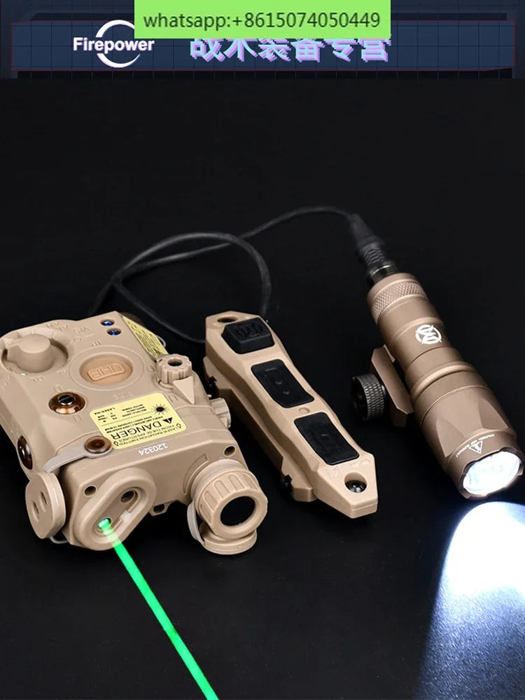 Simplified PEQ15 Laser Indicator Aiming Laser Box Light Multi functional Flashlight