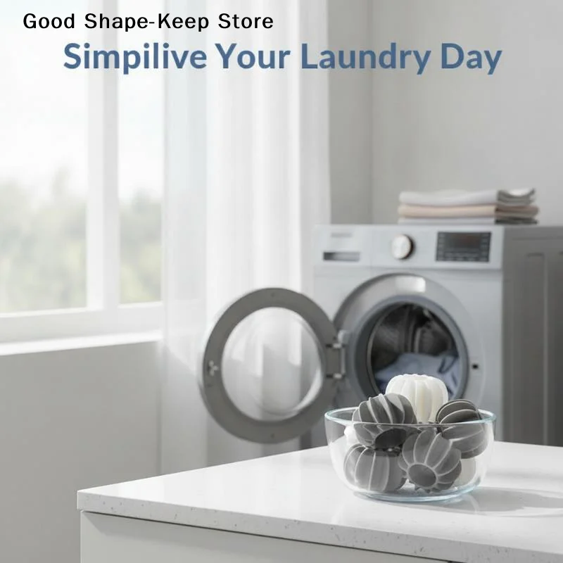 dailyAnti-Tangling Washing Machine Laundry Balls Reusable Reduce Lint & Knots Durable for Daily Household Clothes Washing