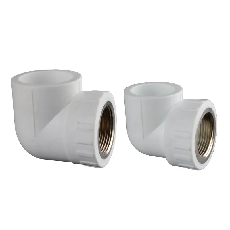 تجهيزات الأنابيب PPR20 / 25/32/40 مخفض كوع السلك الداخلي 1/2 IN 3/4 IN 1 IN PPR تركيبات محول #5