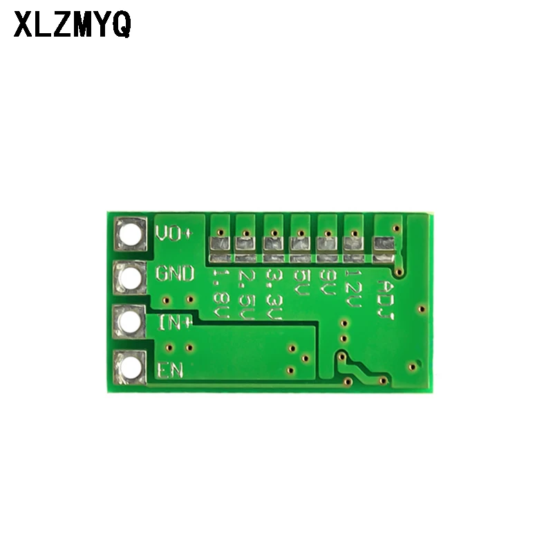 Minifuente de alimentación reductor de DC-DC, convertidor reductor de voltaje ajustable de 1,8 V, 2,5 V, 3,3 V, 5V, 9V y 12V, CC de 12-24V a 5V y