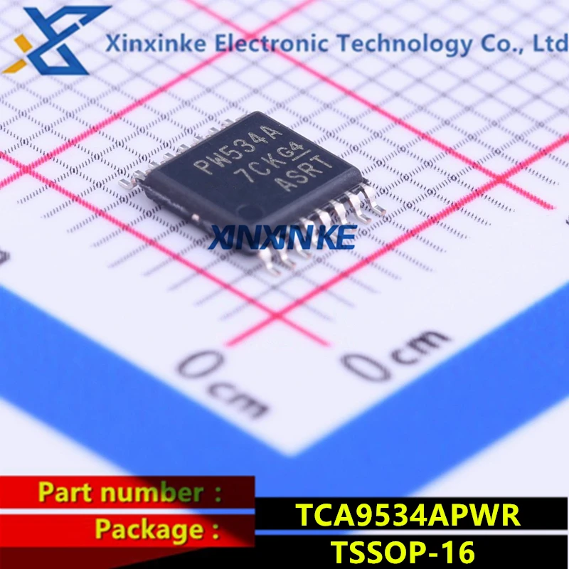 

TCA9534APWR TSSOP-16 Mark: PW534A Interface - I/O Expanders Remote 8B I2C and Low-Pwr I/O Expander Brand New Original