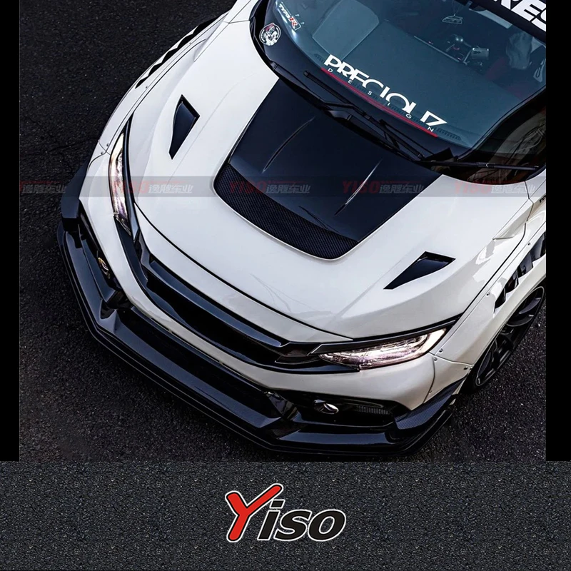 

Suitable for Civic Fk8 Fk7 VARIS Machine cover Modified encirclement Carbon Fiber Civic Fk8 Fk7 VARIS Engine Cover