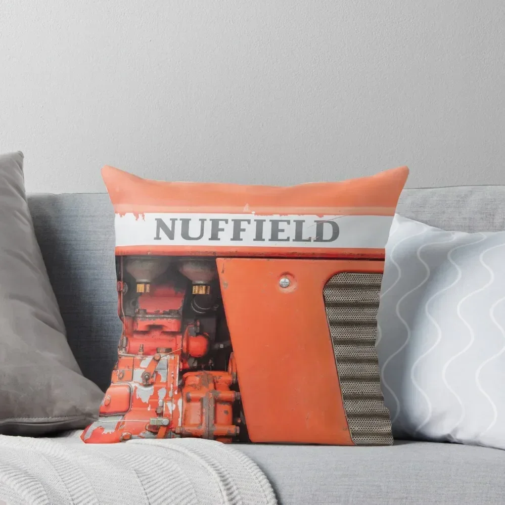 Vintage Nuffield Tractor Throw Pillow Decorative Sofa Cushion pillow cover christmas christmas pillow case