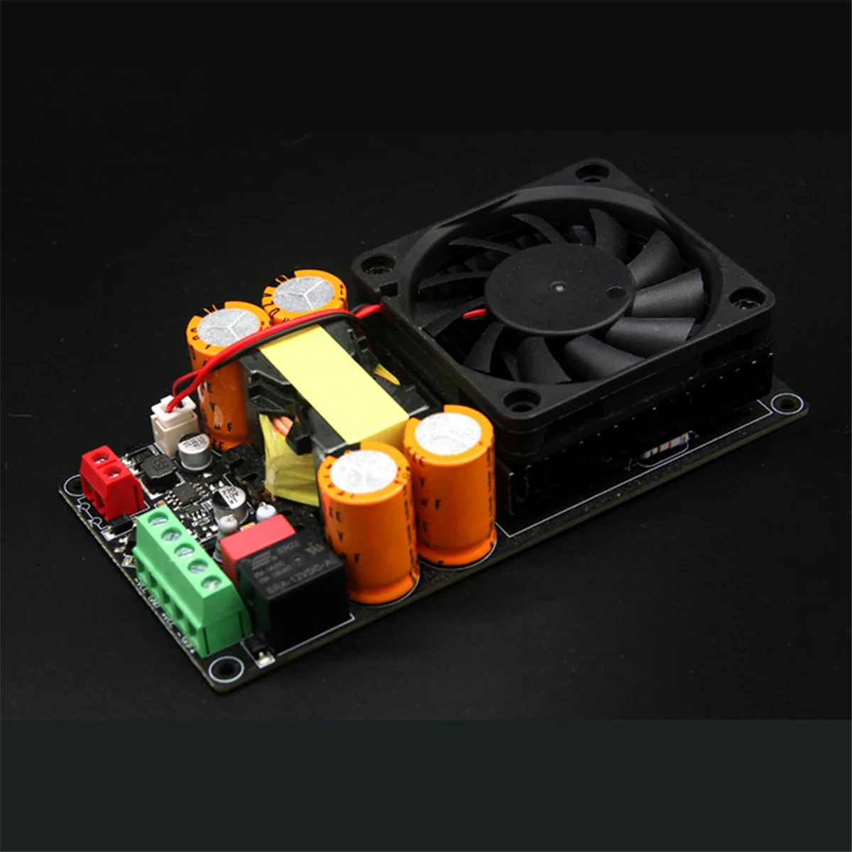 A57G-HIFI IRS2092 1000 Вт моноканальный цифровой сабвуфер класса D, плата усилителя мощности с динамиком, защитное реле-A