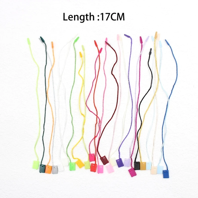 200PCS/Lot Clothing Tag Rope Cords Polyester Hanging Tablets For Garment Bag Toys Tags Cards, DIY Clothing Lables Accessories