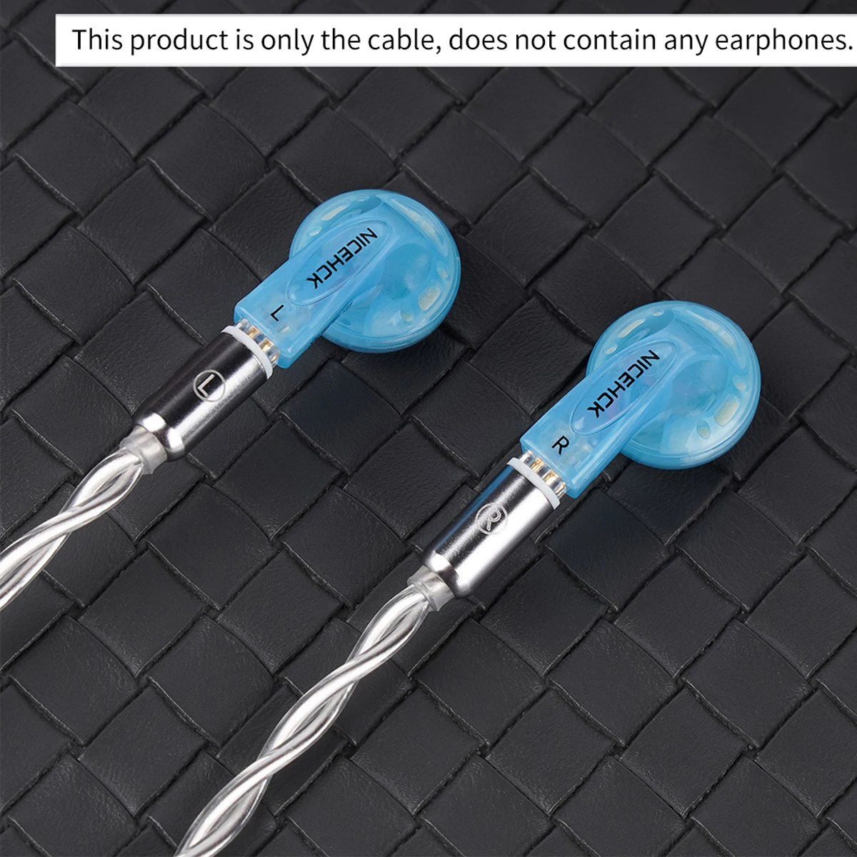 NiceHCK sHeart Earphone IEM Replace Cable 4N OFC+4N Silver-plated OFC Mixed Wire 0.78 2Pin for IEM YDX FuDU NeZha Starfield Wind