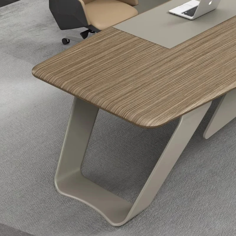 Office Workstation Modern Work Ceo Executive Furniture Computer Luxury Desks For Room Table And Chair Set Design