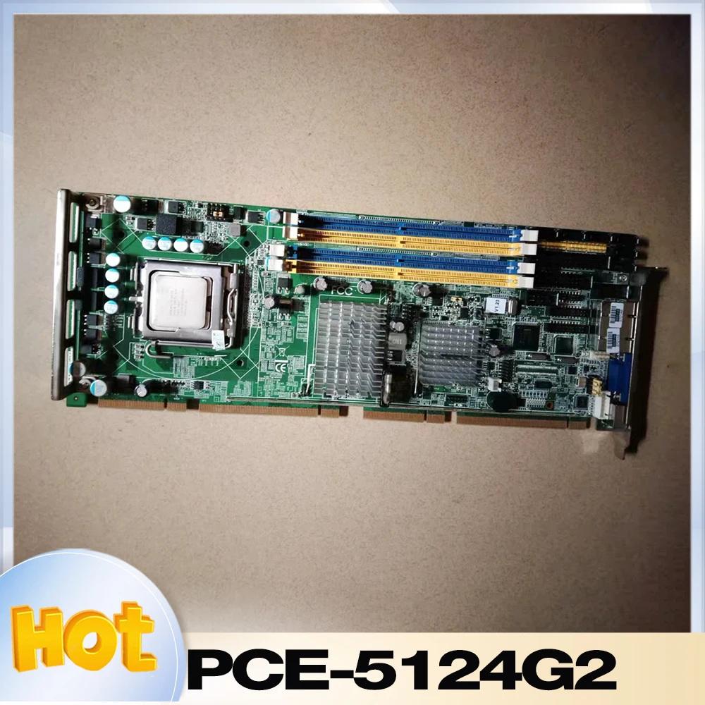 For Advantech PCE-5124G2 dual network card Industrial motherboard Industrial control equipment Motherboard PCE-5124 REV:A1