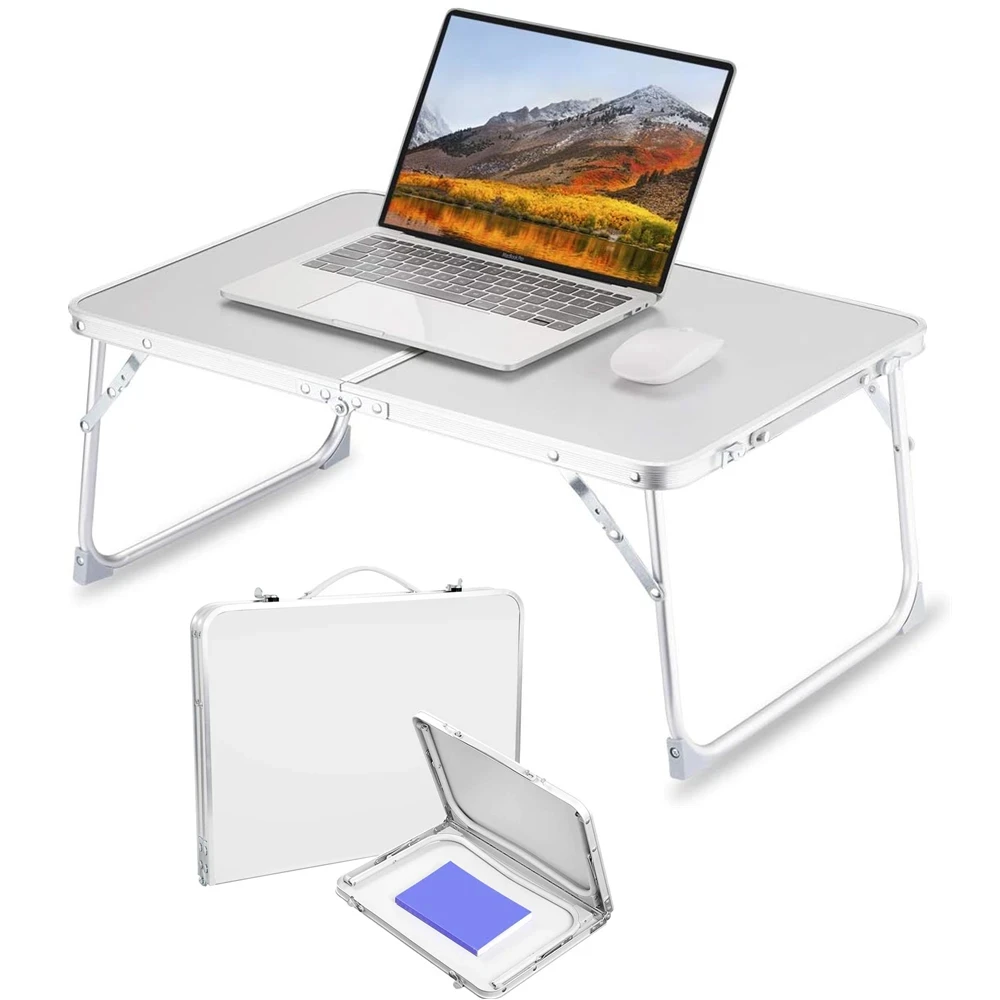 Laptop Bed Desk,Foldable Lap Table,Portable Study Table,Laptop Desk/Stand for Bed,Lightweight Table for Breakfast/Picnic/Drawing