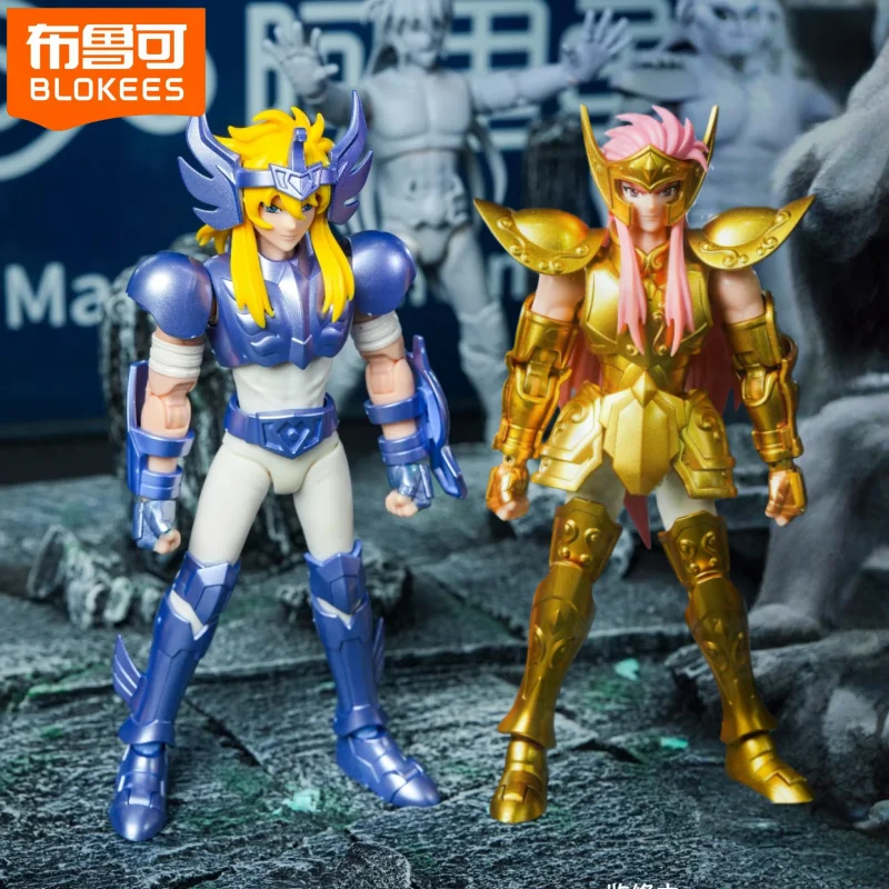ฟิกเกอร์แท้ Blokees Saint Seiya คาเมส ของเล่นไฮโอกะ ระดับแชมป์ ชุดประกอบโมเดล ของสะสม ของขวัญ