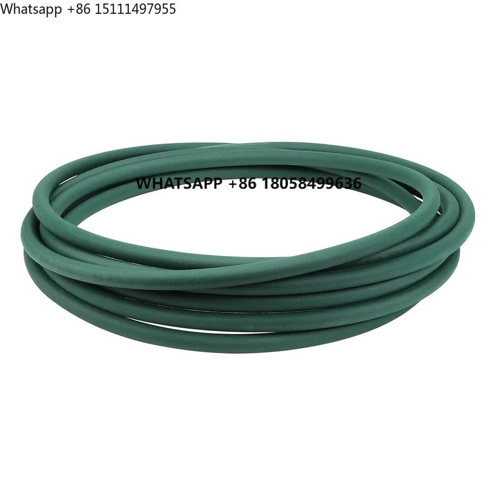 Various Colors Open Ended round PU Belt Green Red Yellow Dia 6 Customizable OEM for Conveyor Machine