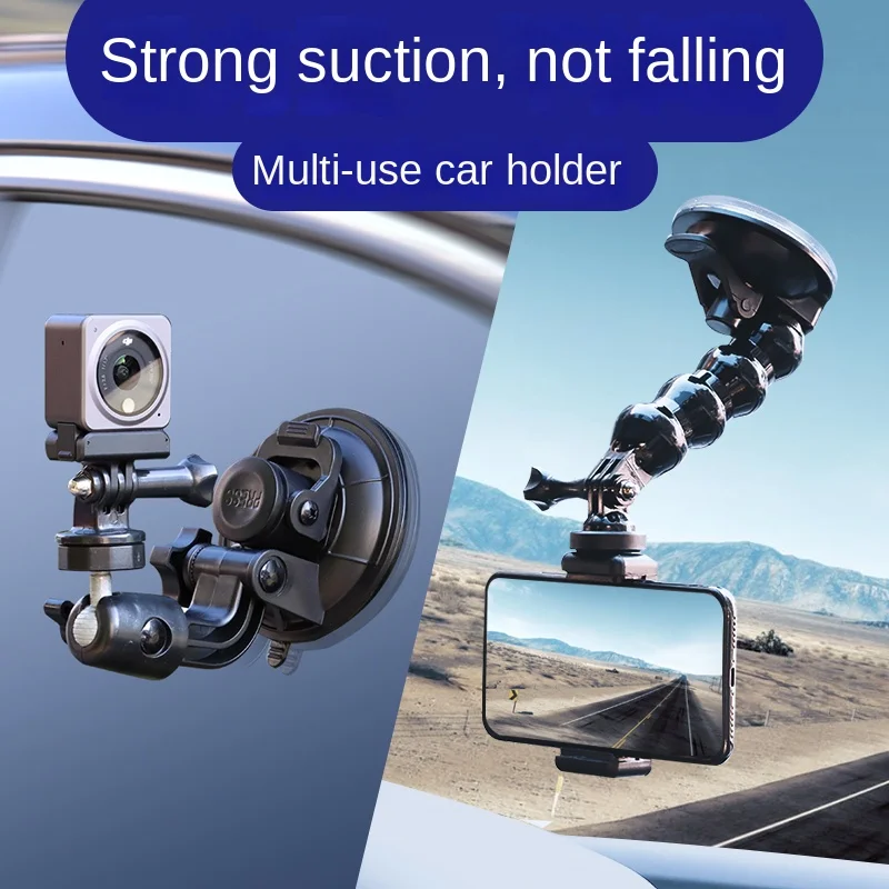 Mobile Phone Action2 Car Suction Cup Automotive Device Mount Lengthened Snake-Shaped Glass Fixed Navigation Dajiang