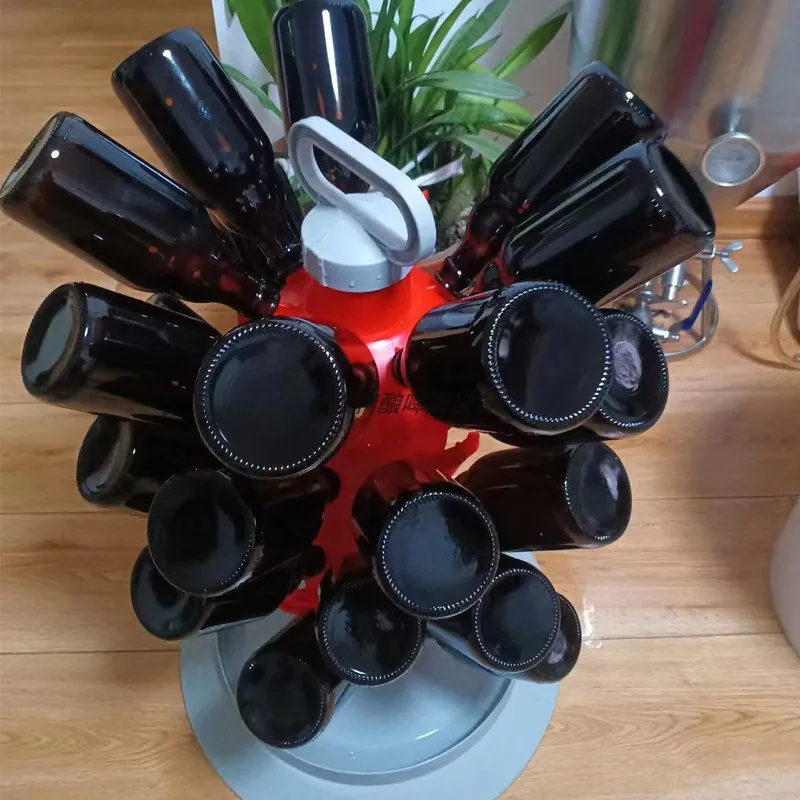Glass beer bottle control water dryer bottle rack red wine tree dripper