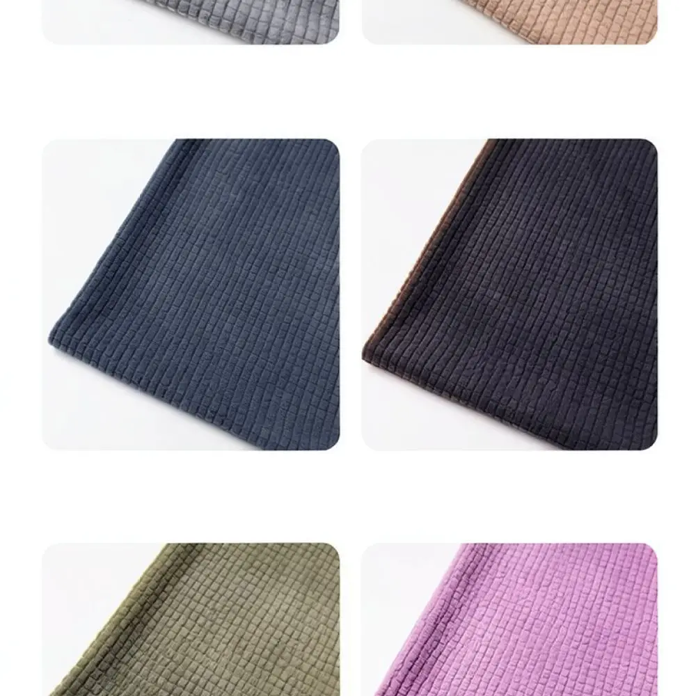 Corn Velvet Fabric Material Sofa Slipcover Soft Elastic Couch Protector Dustproof Furniture Cover Home Decoration