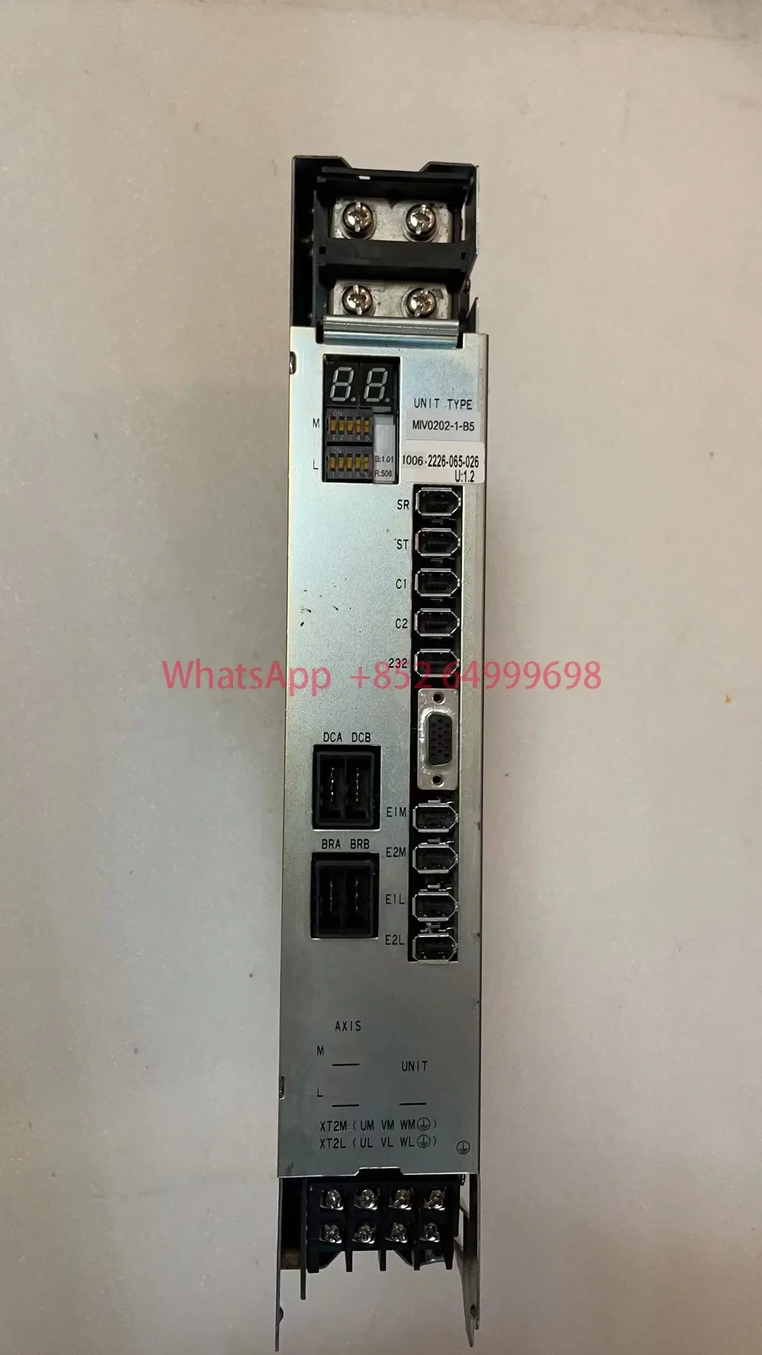 MIV0202-1-B5 Used servo drive for CNC Controller Tesed Ok Very Cheap