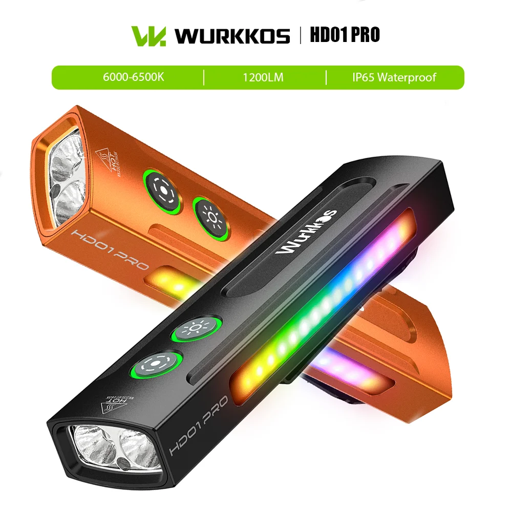 

Wurkkos HD01 PRO 1200LM Фонарик