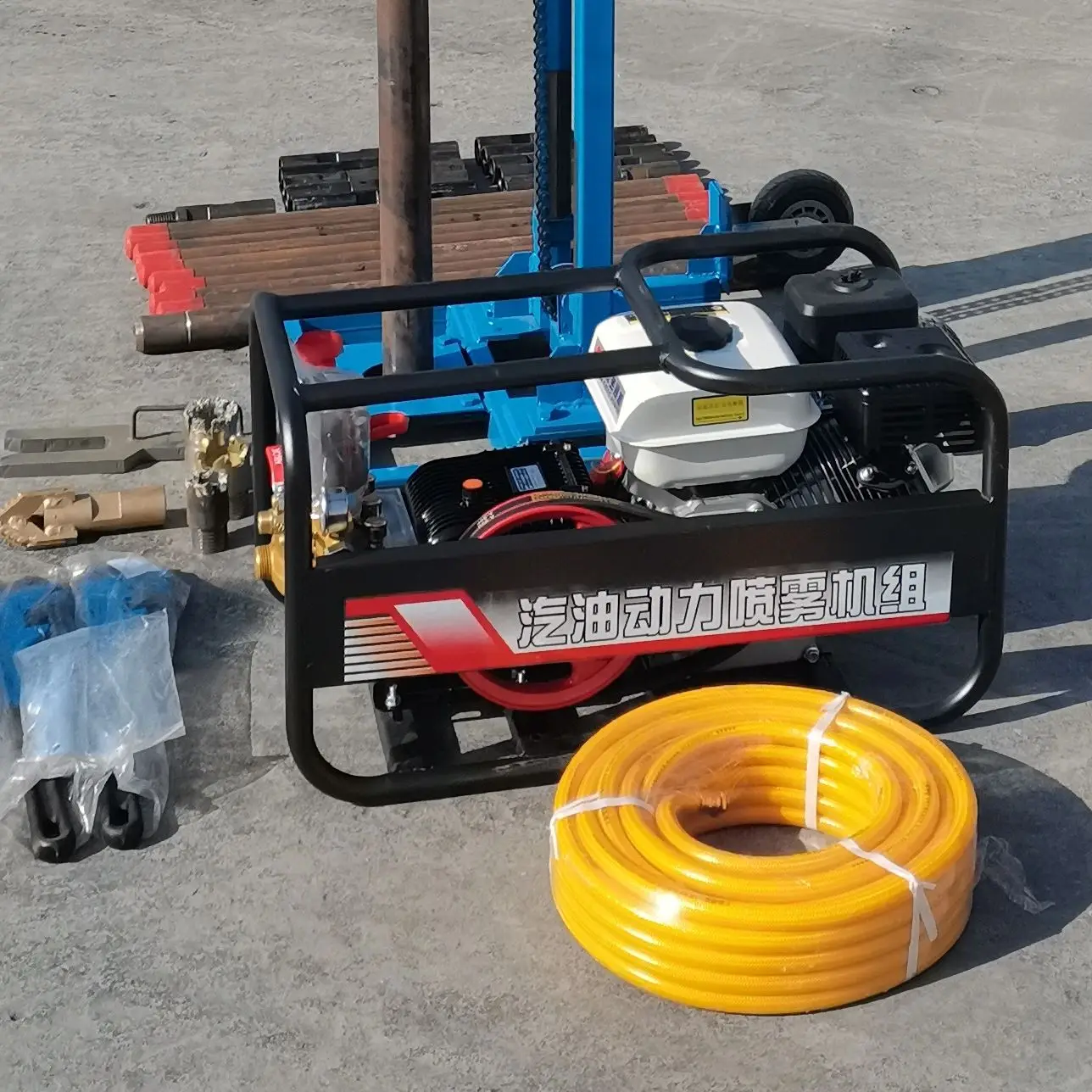 

Customized Lightweight Portable Drilling System Water Well and Soil Coring to 15M Depth