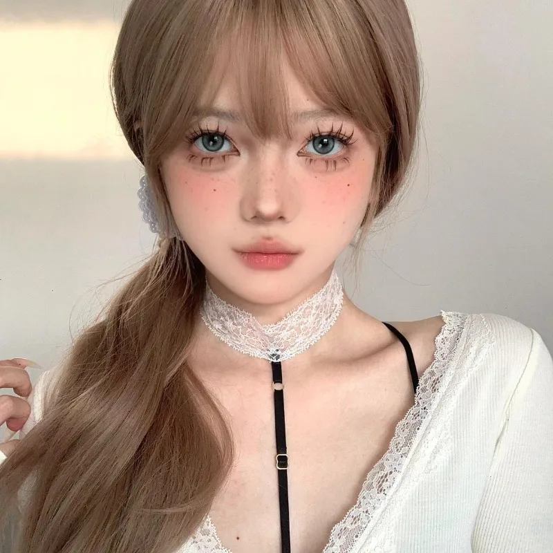 新しいレトロなハロウィンクリスマスレースT字型カラーネックレス、ネックアクセサリー一体型、セクシーで魅惑的なボディアクセサリー