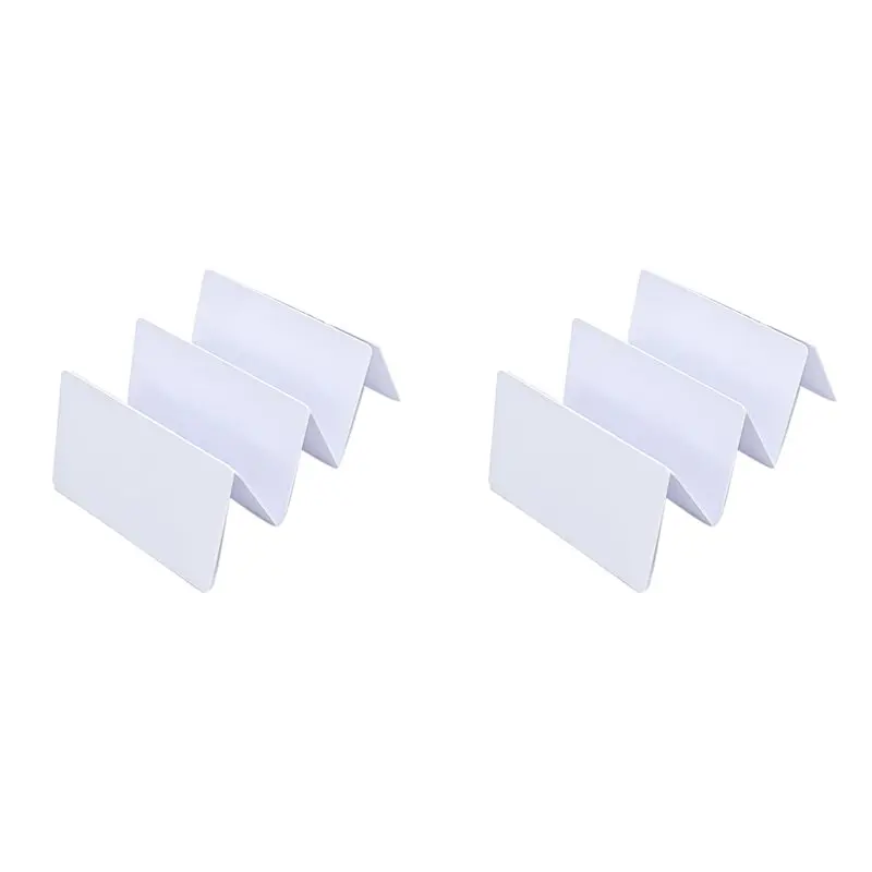 

【THANKSGIVING DAY】200PCS UHF 860-960Mhz Long Read Range White Card Passive UHF RFID PVC Card For Access Management