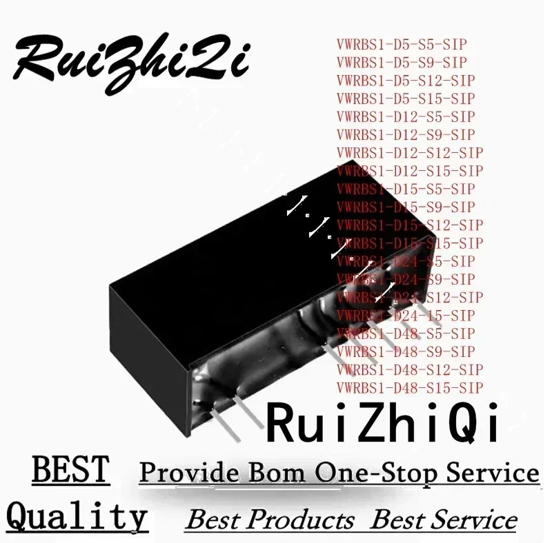 

10PCS/LOT VWRBS1-D5-S5-SIP VWRBS1-D5-S9-SIP VWRBS1-D5-S12-SIP VWRBS1-D5-S15-SIP VWRBS1-D12-S5-SIP VWRBS1-D12-S9-SIP DC/DC