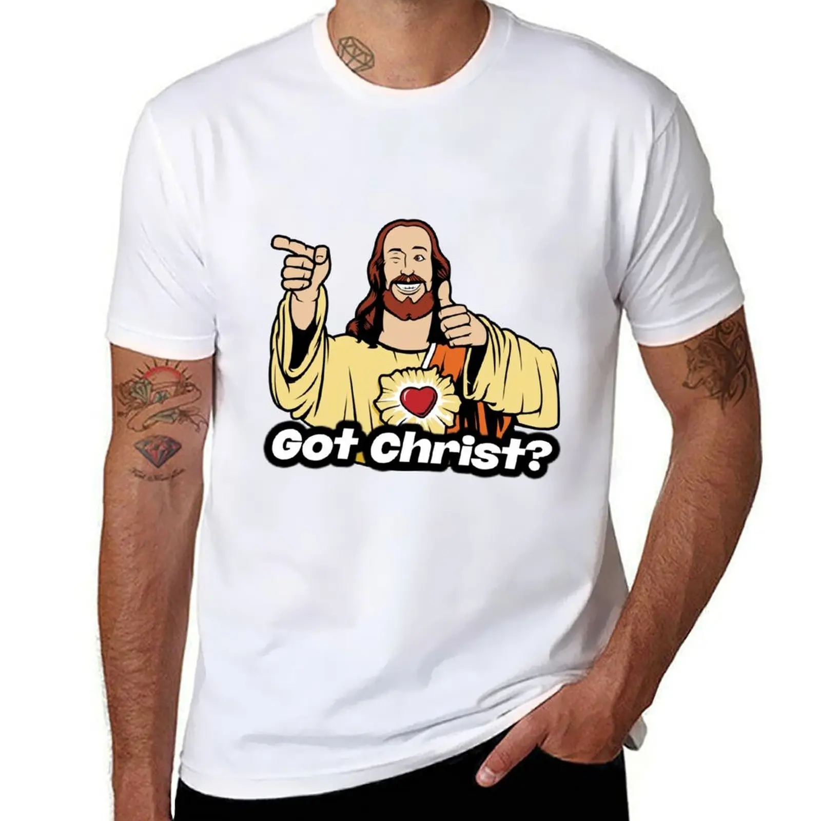 

Got Christ T-Shirt cotton t shirts high quality funny t shirts dark humor T-Shirt