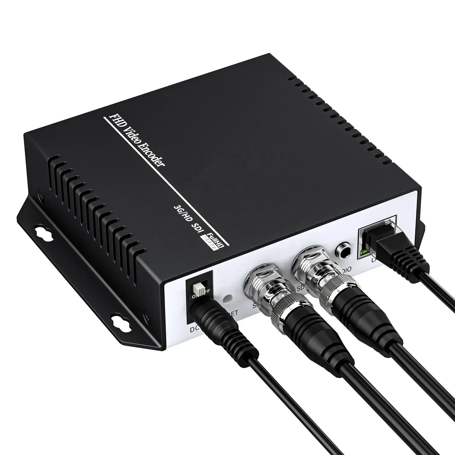 2026 SRT RTMP UDP Low Lantency Transmitter Camera Ip H.265 H.264 SDI Video Capture Box Stream Encoder with Recorder