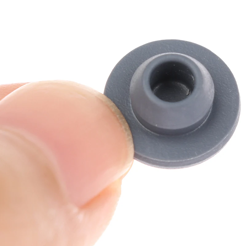 100Pcs/pack Household Gray Rubber Stoppers Self Sealing Injection Ports For 13mm Glass Bottles