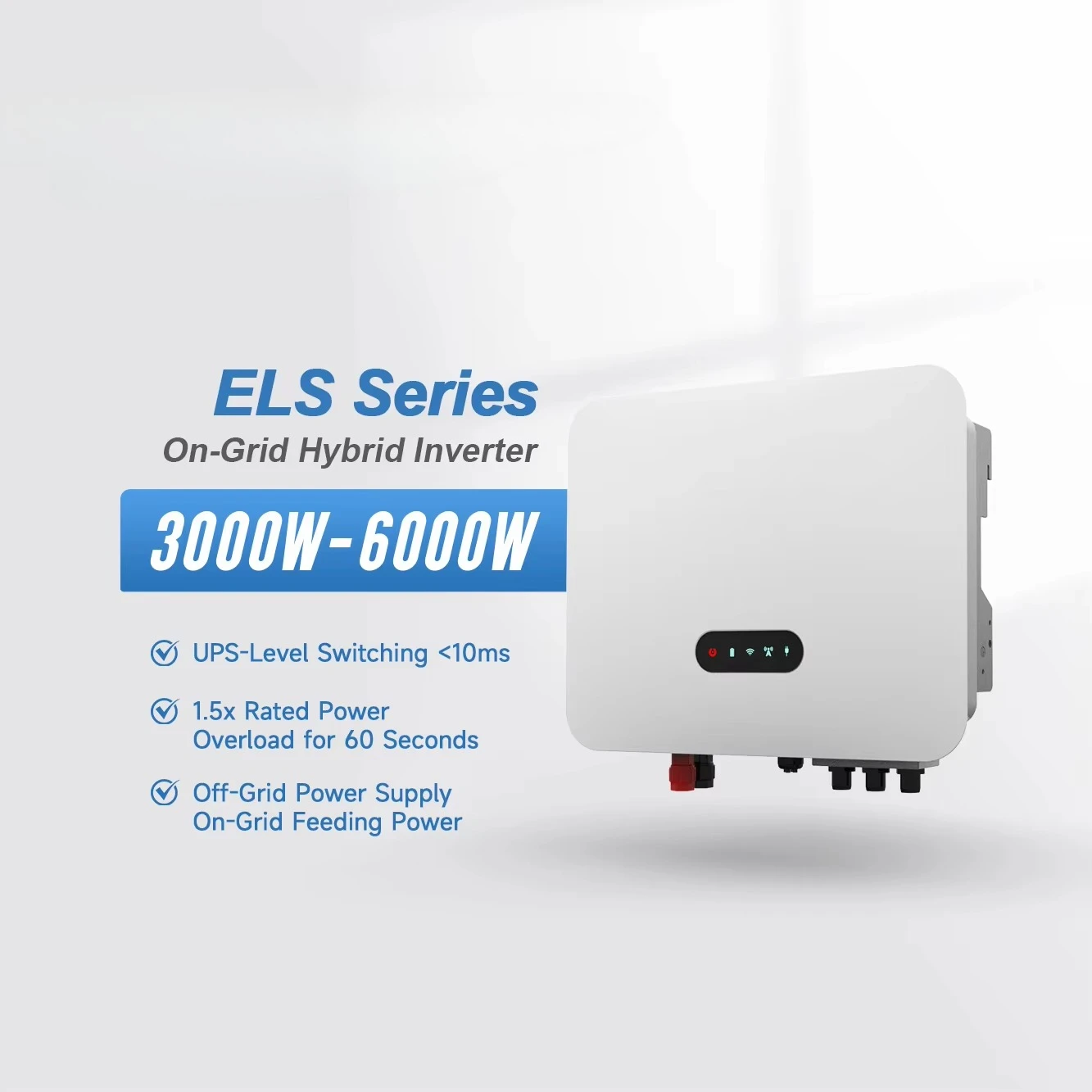 

Wholesale IP65 Single-Phase Residential Hybrid Inverter 3.6KW Parallel on Grid Solar Inverters