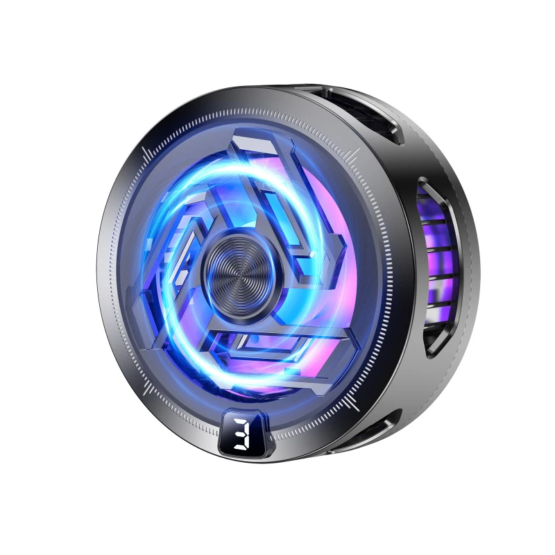 SR17 Pro Magnetic Phone Cooler with Digital Display Fast Cooling Semiconductor for Gaming Live Streamers