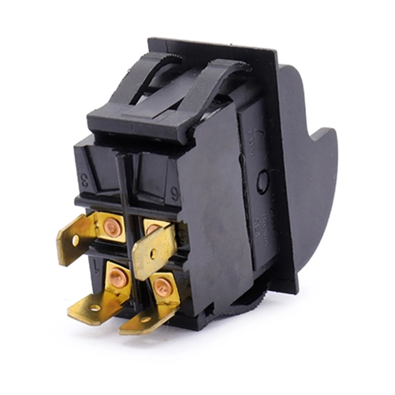 Lockable Push Button Switches 4 Pins High Security 125V/250VAC for Industrial