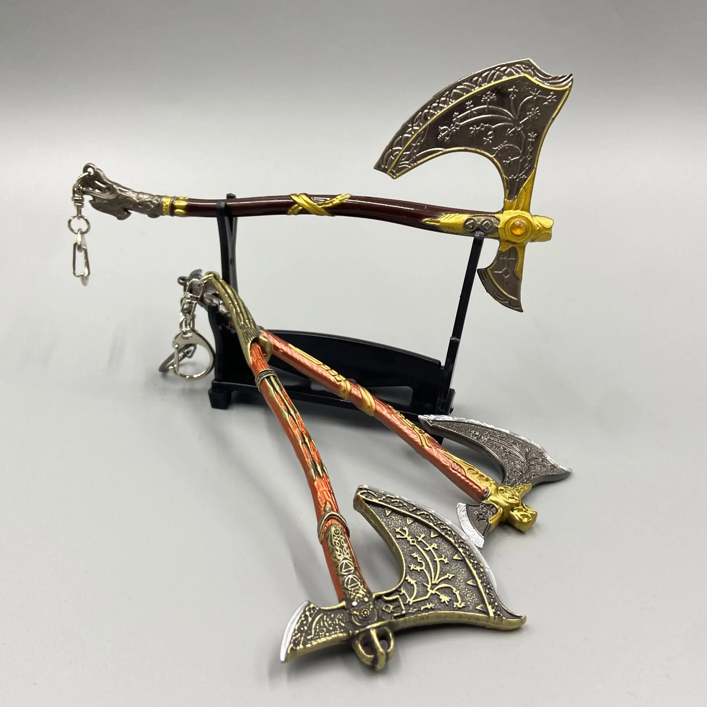 God of War Kratos Weapon Series Blades of Athena High Quality All Metal Material Katana Sword Toy Game Toys Kid Holiday Gifts