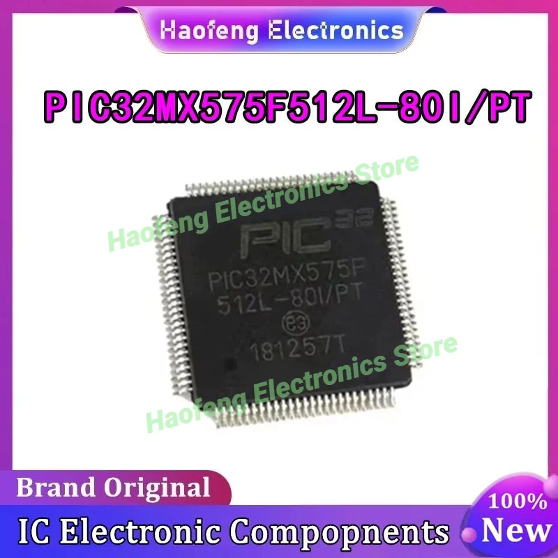 PIC32MX575F512L-80I/PT PIC32MX575F512L-80I PIC32MX575F512L-80 PIC32MX575F512L PIC32MX575F512 Чип PIC IC MCU TQFP-100 на складе