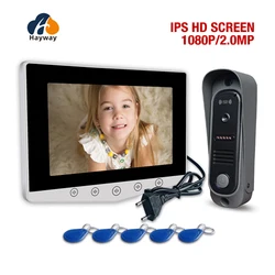 Sistema de intercomunicación para el hogar, pantalla IPS FHD de 7 