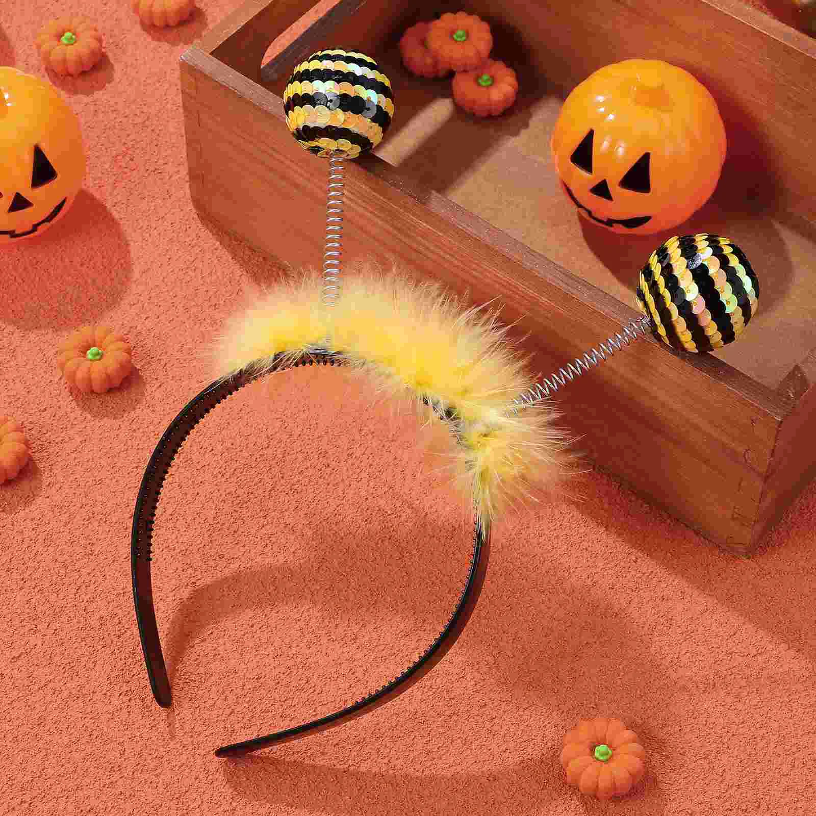 Festival Headband Cosplay Headdress Hairy Adorable Spring Cute Bee Appearance Joyful