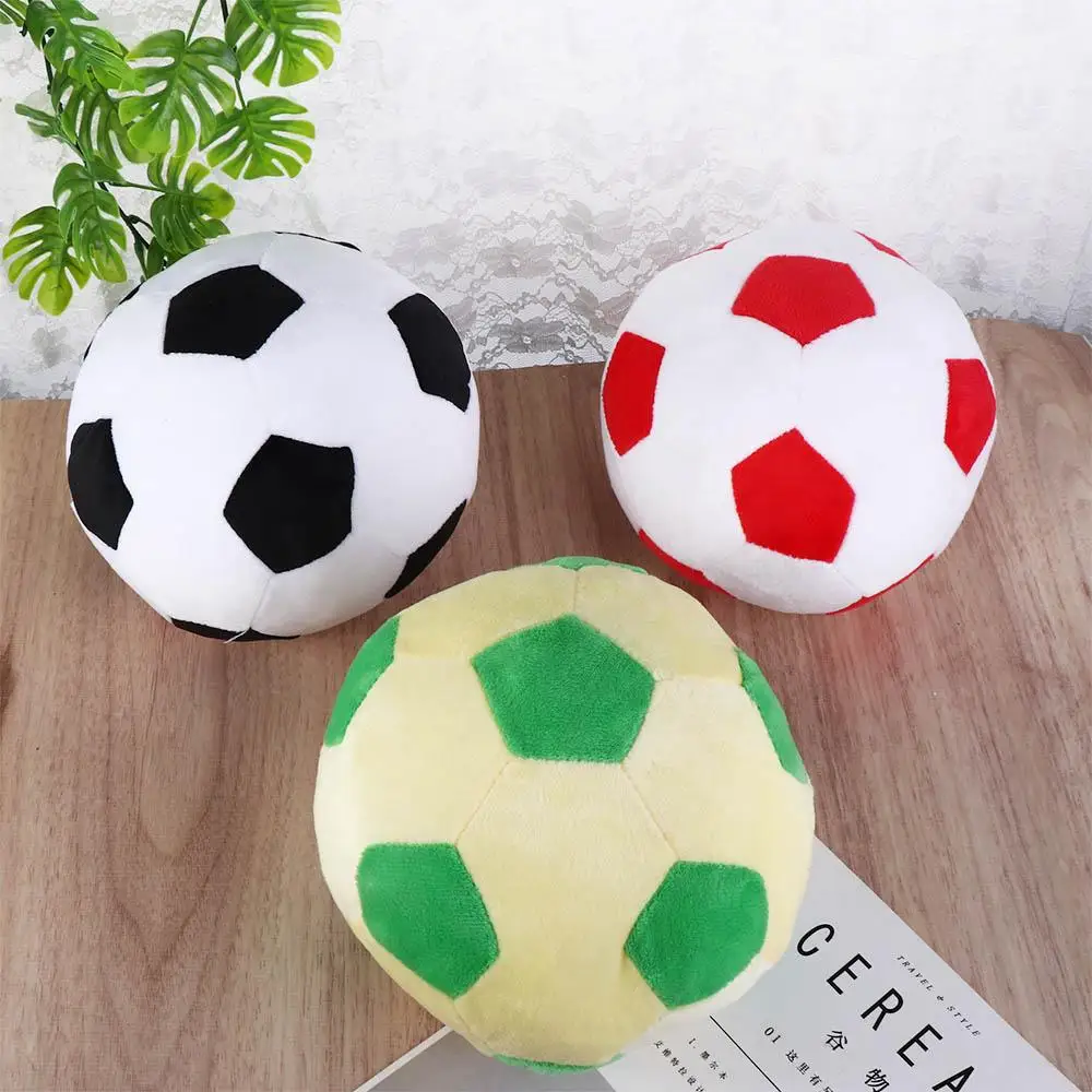 

Gift Home Decor Room Decoration Nap Pillow Football Stuffed Toys Simulation Ball Plush Toys Soccer Ball Plush Toy Sofa Cushion