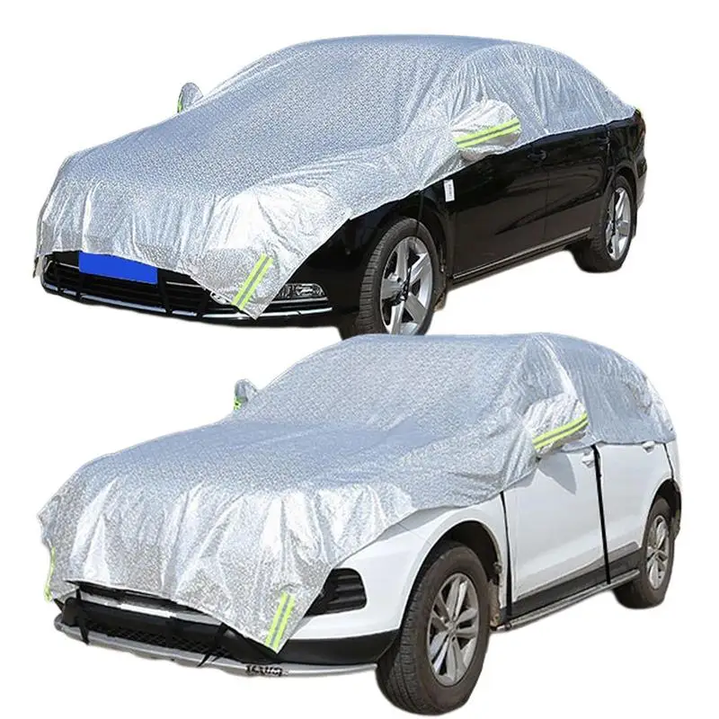 Exterior Car Cover Outdoor Protection Full Car Covers Snow Cover Sunshade Waterproof Dustproof UniversalFor Sedan SUV Sedans