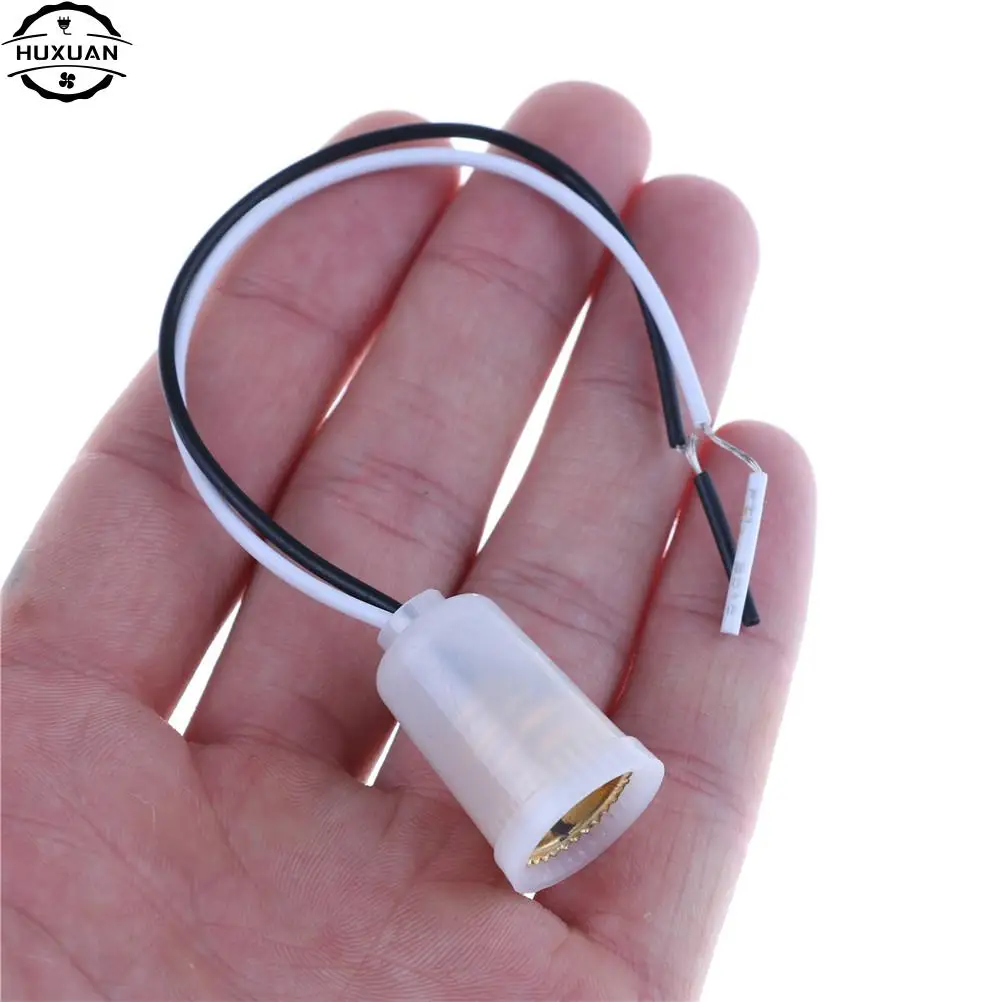 1PCS Lamp Socket With Wire LED Light Bulb Lamp Holder Converter Adapter BS Material E12 Lamp Base Holder