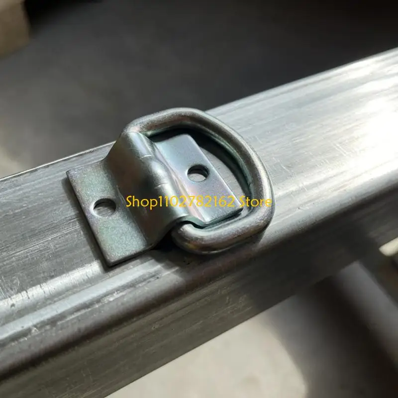 

547B rings Tie Downs Heavy Duty Anchors Metal Tie Down Brackets Simple Installs for Load Securing in Trailers Trucks & Boats