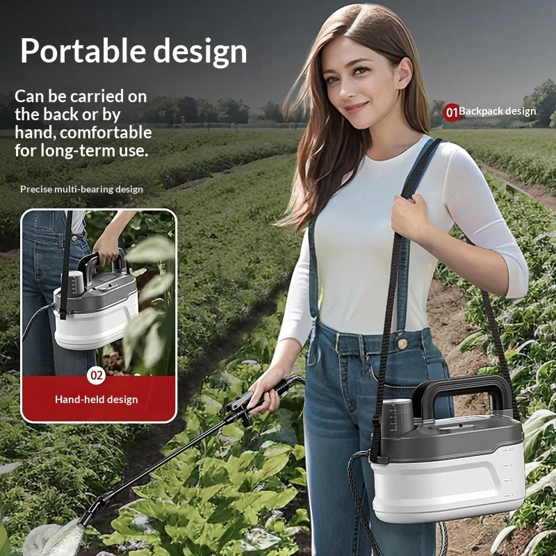 

Electric Sprayer Pesticide Spraying Watering Flower Agricultural Watering Can High-Pressure Small Disinfection Household Sprayer