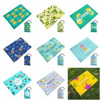 Ultra-thin Pocket Camping Mat Damp Proof Lightweight Mini Picnic Mat Portable Folding Outdoor Pocket Picnic Blanket Travel