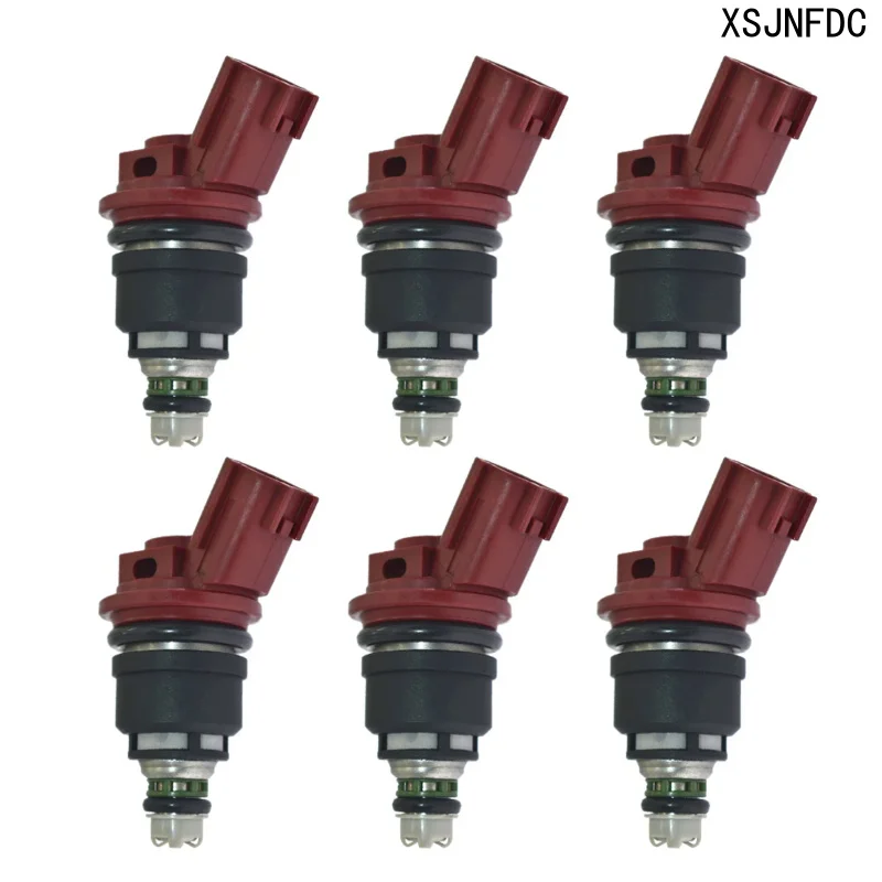 1/4/6PCS 16600-RR544 Fuel Injectors For Nissan Skyline R33 RB25DE RB25DET Silvia S13 S14 S15 SR20DE SR20DET