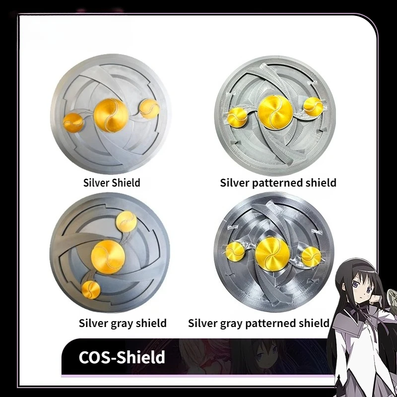 

New Anime Puella Magi Madoka Magica Akemi Homura Cosplay Prop Shield Costume Accessories Custom Made