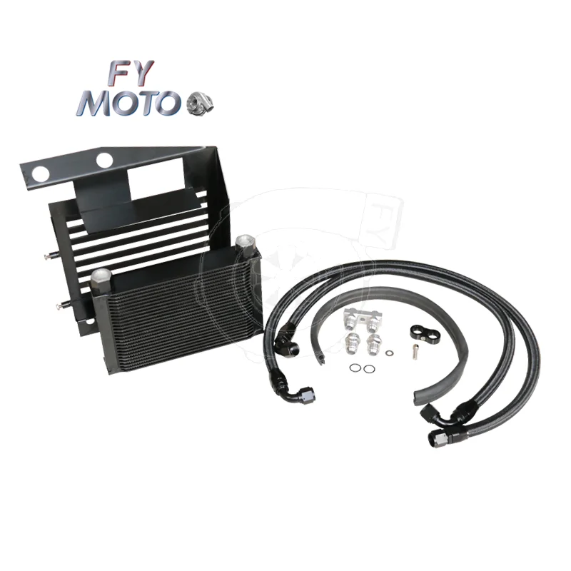 For BMW N54 Engine Oil Cooler Kit With Heat Shield Fit 135i E82 335i E90 E92 E93