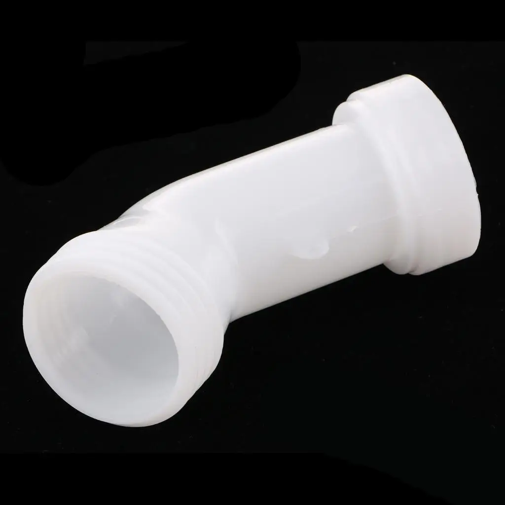 Water Tank Nozzle Tap Cap Valve PE Material Elbow Adapter for Industrial Liquid Storage Barrel