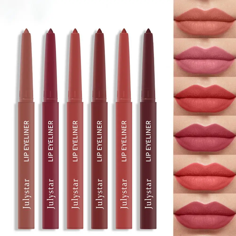 0.5g Compact Lip Liner Cosmetic Tool Anti-fade Safe Ingredients Non Decolorizing Lip Pencil  Lip Pencil Lips Makeup