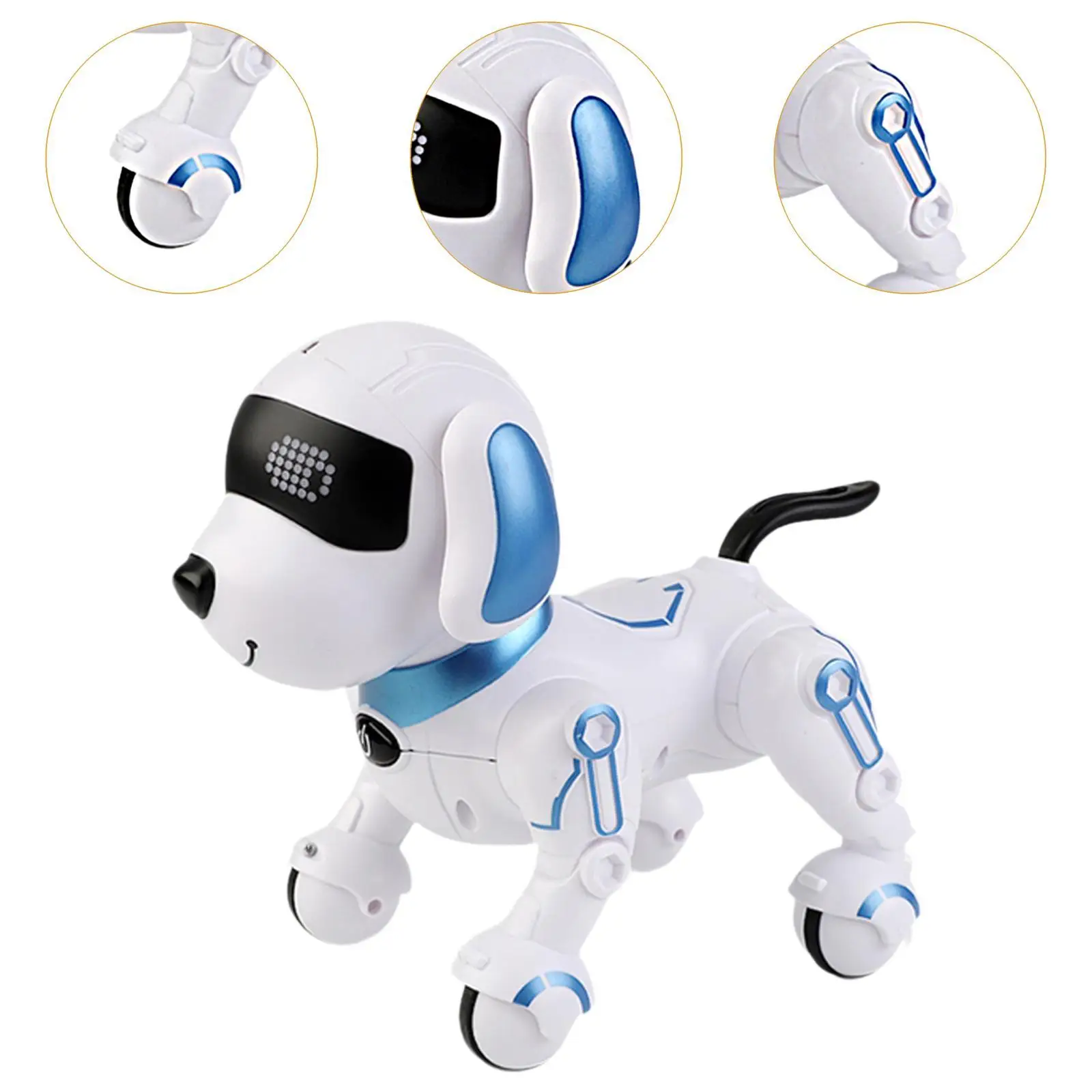 Smart Robot Dog Funny Rechargeable for Birthday Gift Boys and Girls