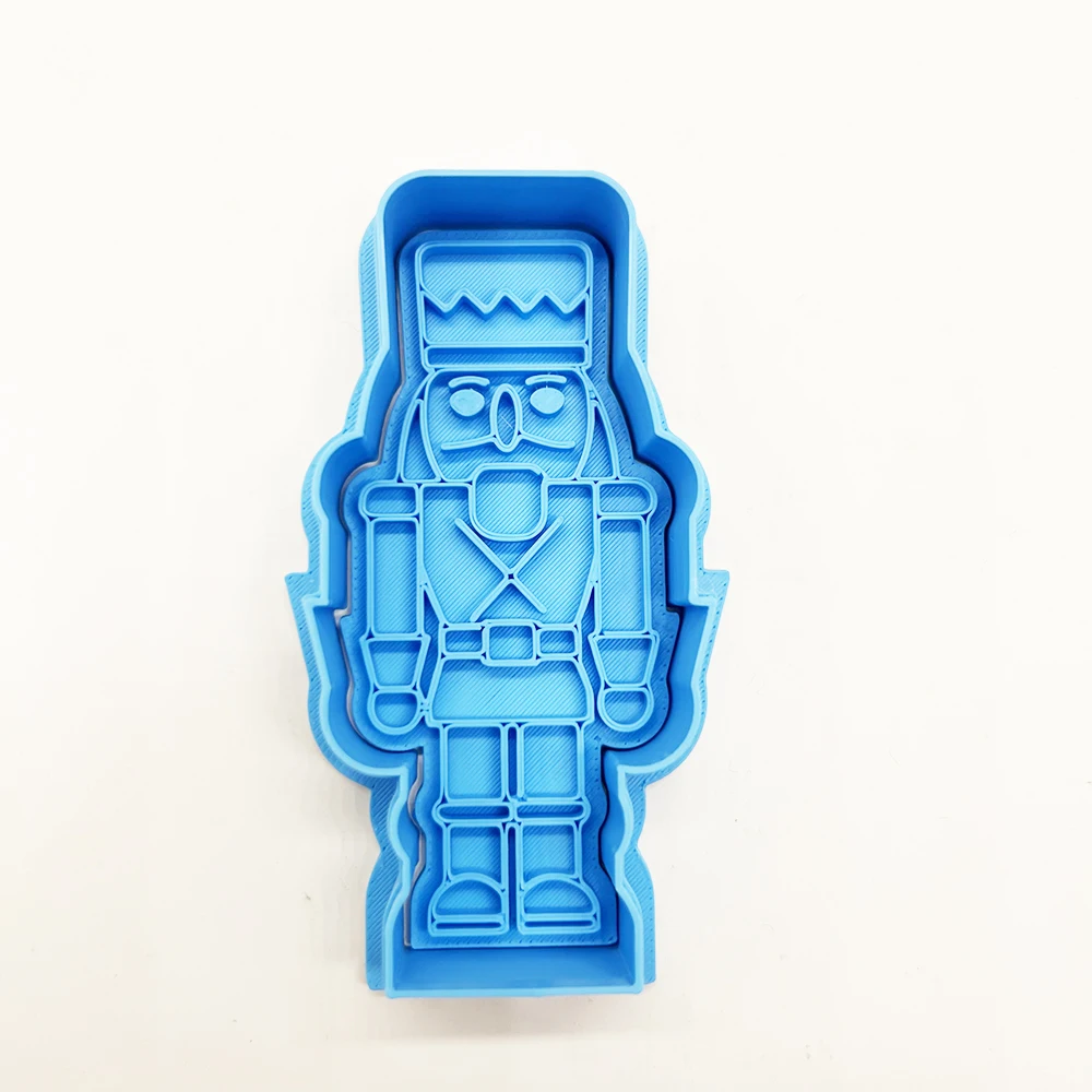 Nutcracker Cookie Cutter Soldier Doll Biscuit Mold Puppet Cookie Mold