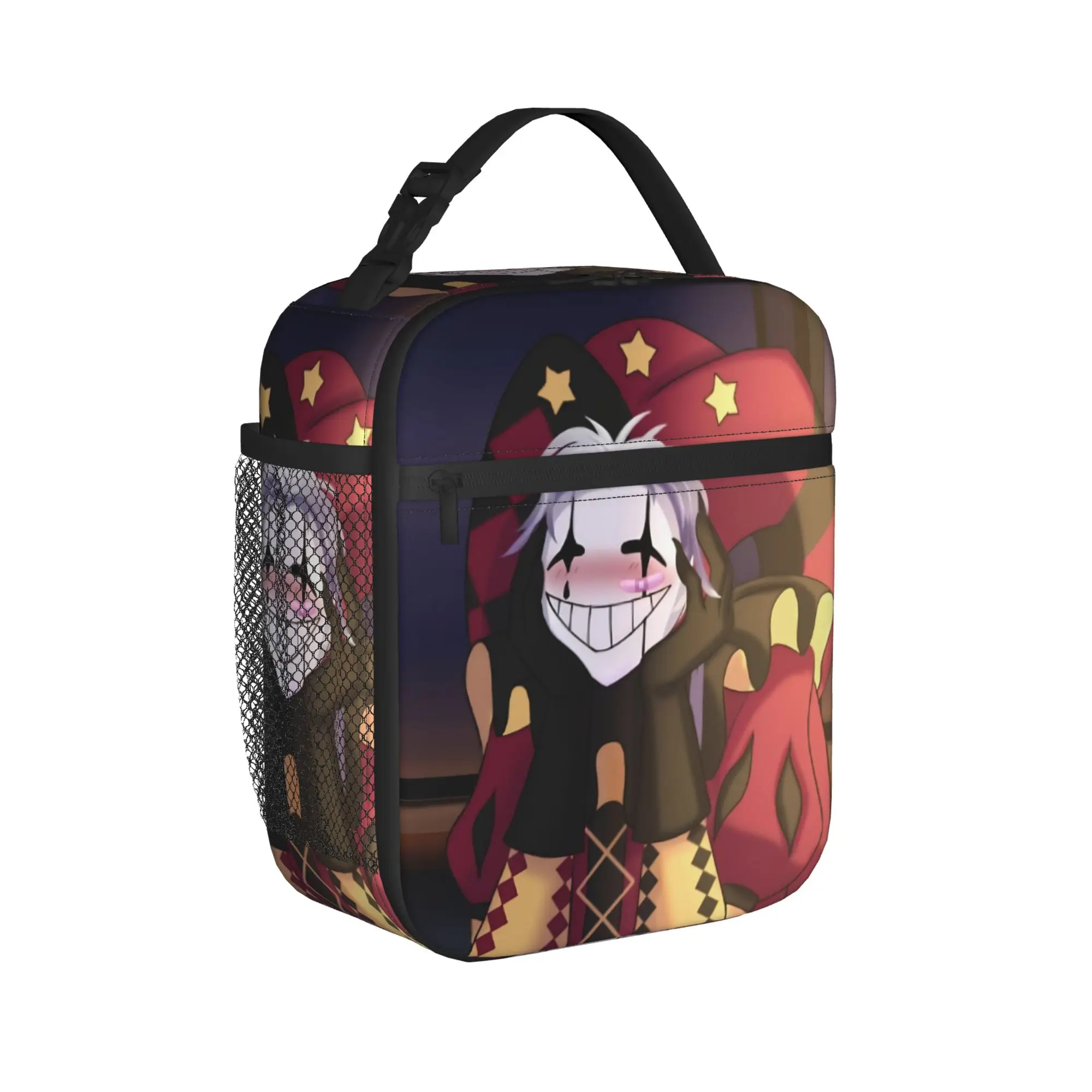 Pierrots The Freak Circus Thermal Insulated Lunch Bags for Office  Portable Food Bag Men Women Thermal Cooler Lunch Boxes