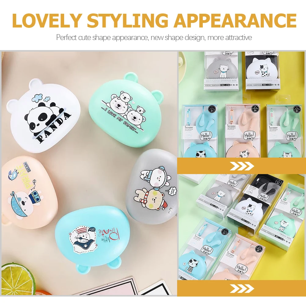 

in-Ear Earphone Wired Earbuds Adorable New Shape Hifi Stereo Frequency Sound Earphone for Phone Call Music Headphone Cable