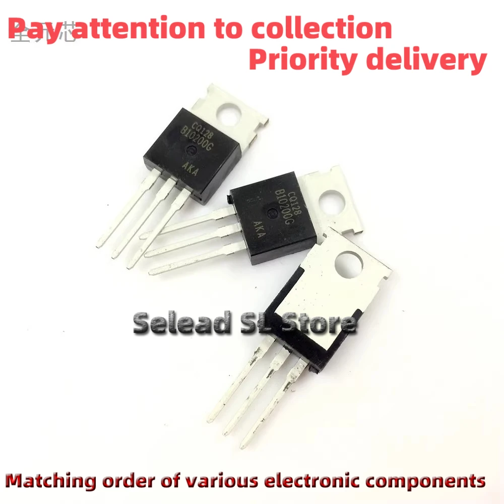 10PCS/LOT MBR10200CT 10A200V B10200G TO-220